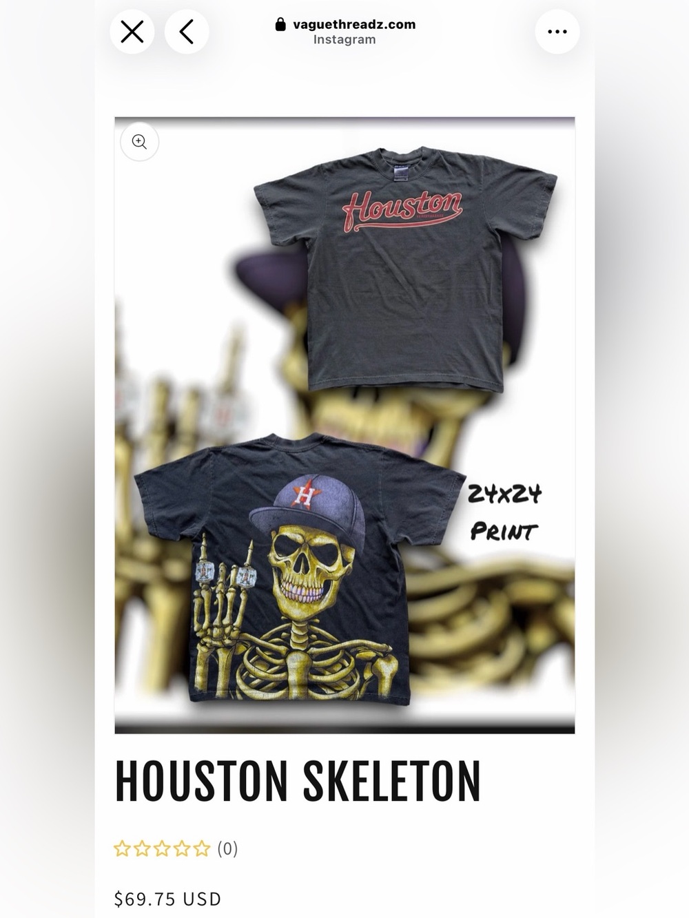 Houston Graphic VaugeThreadz